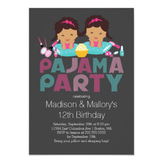 tween birthday invitations & announcements zazzle cute_twins_tween_pajama_birthday_party_invitation r817a775c51a24337aff52e44fc94ad95_zk9c4_324?rlvnet=1 tween birthday invitations & announcements zazzle,Tween Birthday Party Invitations